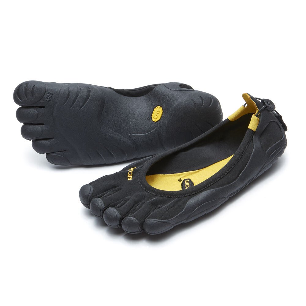 Vibram Five Fingers Mens Barefoot Shoes - Black - Classic - 10386-HXJO